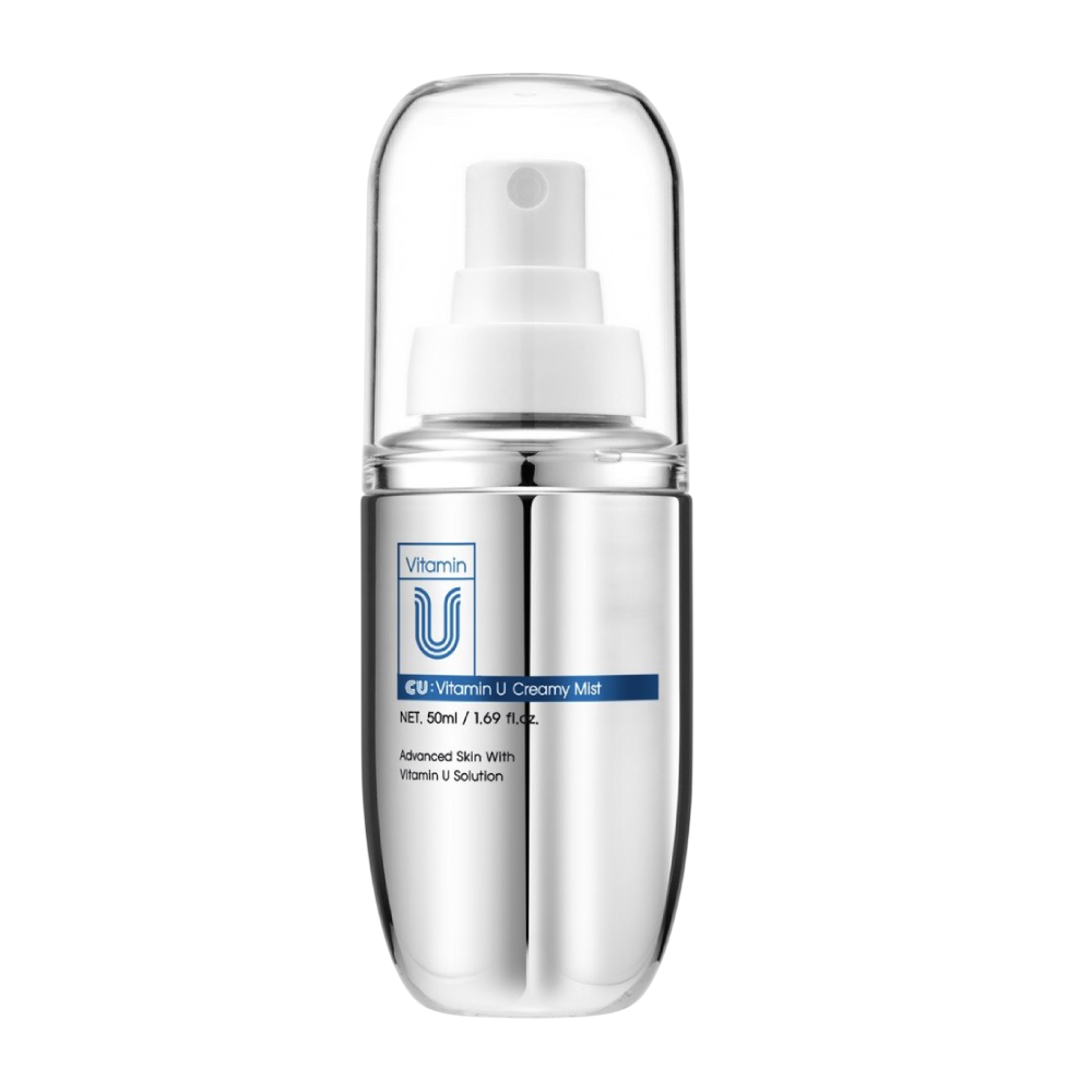 CU SKIN Vitamin U Creamy Mist 48ml - Мультифункціональний кремовий міст-вуаль з пептидами та волюфіліном для сяйва шкіри CU SKIN Vitamin U Creamy Mist 48ml - Мультифункціональний кремовий міст-вуаль з пептидами та волюфіліном для сяйва шкіри